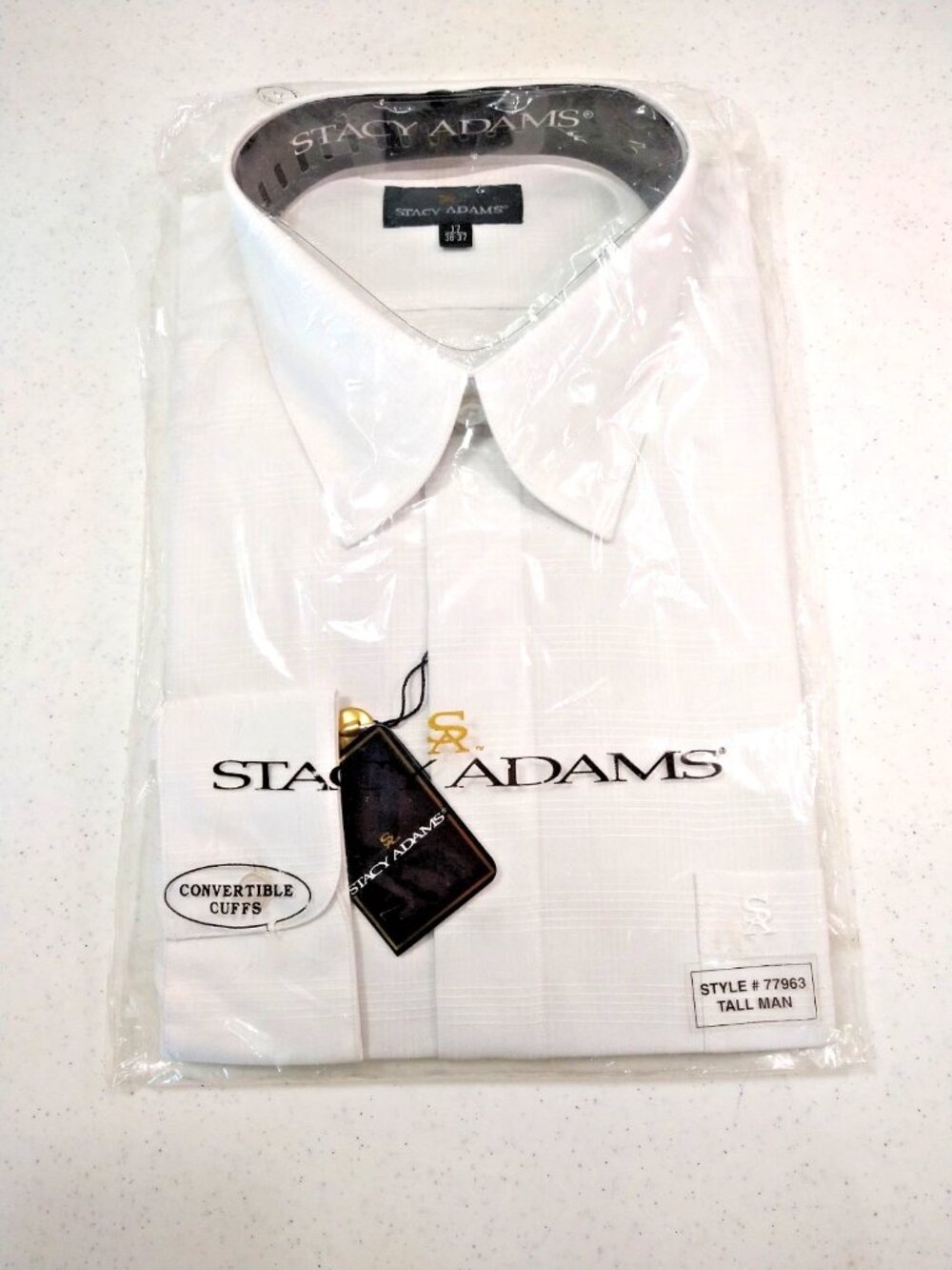 Mens Dress Shirt Stacy Adams New | Open To Offer